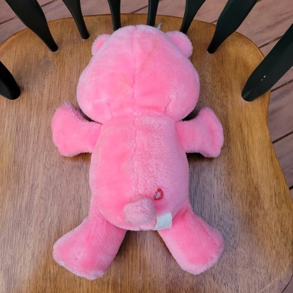 SOLD: VTG '91 Y2K Pink Love A Lot Care Bear Plush Cuddle Buddy Collector Toy - Picture 6 of 8